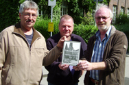 Foto Tagebuch Mol, Uwe Fuhrmann, Alfred Hintz und John Loftus