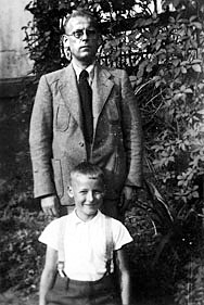 Foto Ludwig Tappe mit Sohn