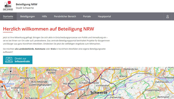 Grafik: Starseite Beteiligung NRW