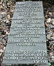 Foto Gedenkstein an der Emil-Rohrmann-Straße