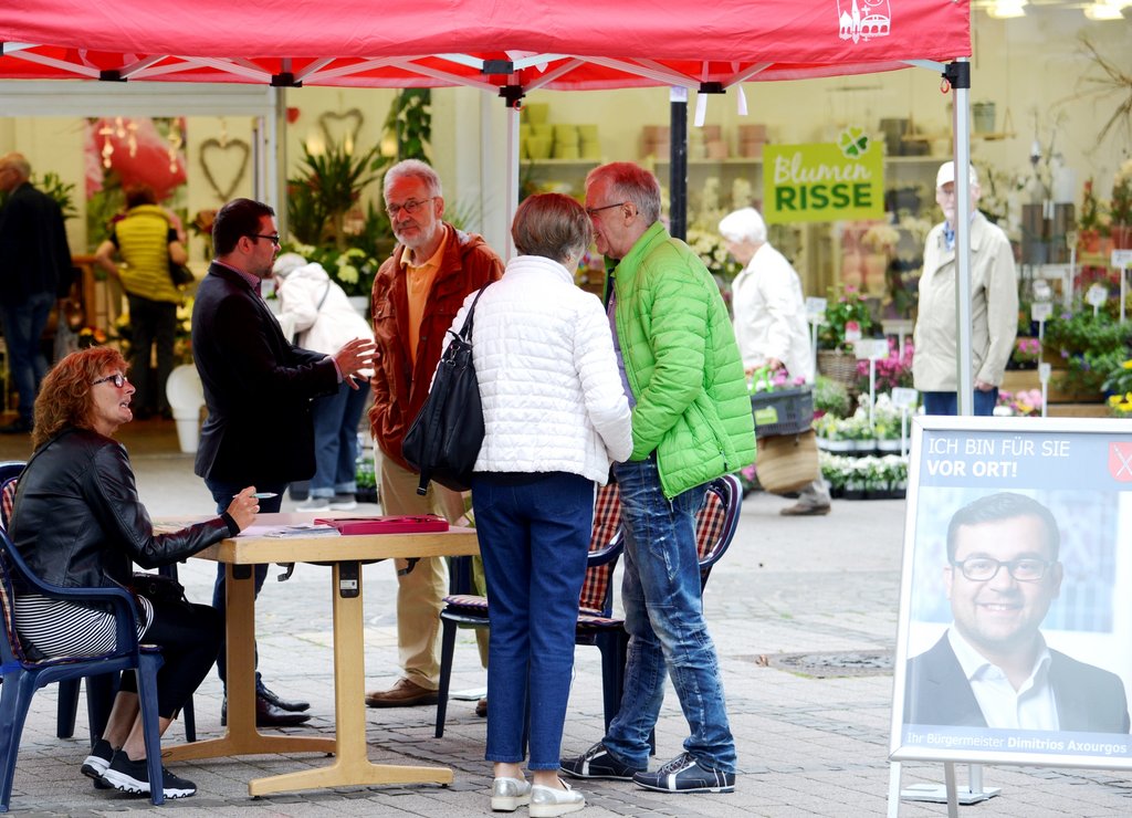 Sprechstunden vor Ort: Der Bürgermeister und sein offenes Ohr für alle Schwerter*innen