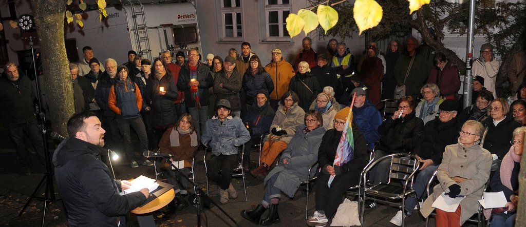 Gedenkfeier als Mahnung gegen Verfolgung und Antisemitismus