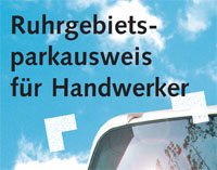Ruhrgebietsparkausweis für Handwerker