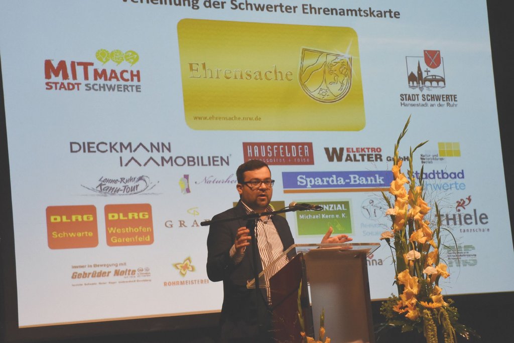 Würdigung des Ehrenamtes: Stadt vergab Ehrenamtskarten feierlich