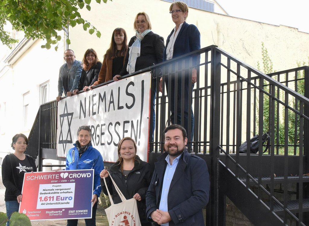 Gedenkstätte in Großer Markstraße erstrahlt in neuem Glanz