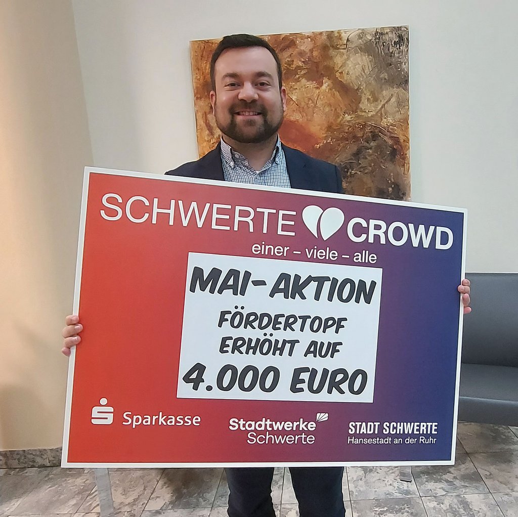 Tolle Mai-Aktion in der Schwerte Crowd