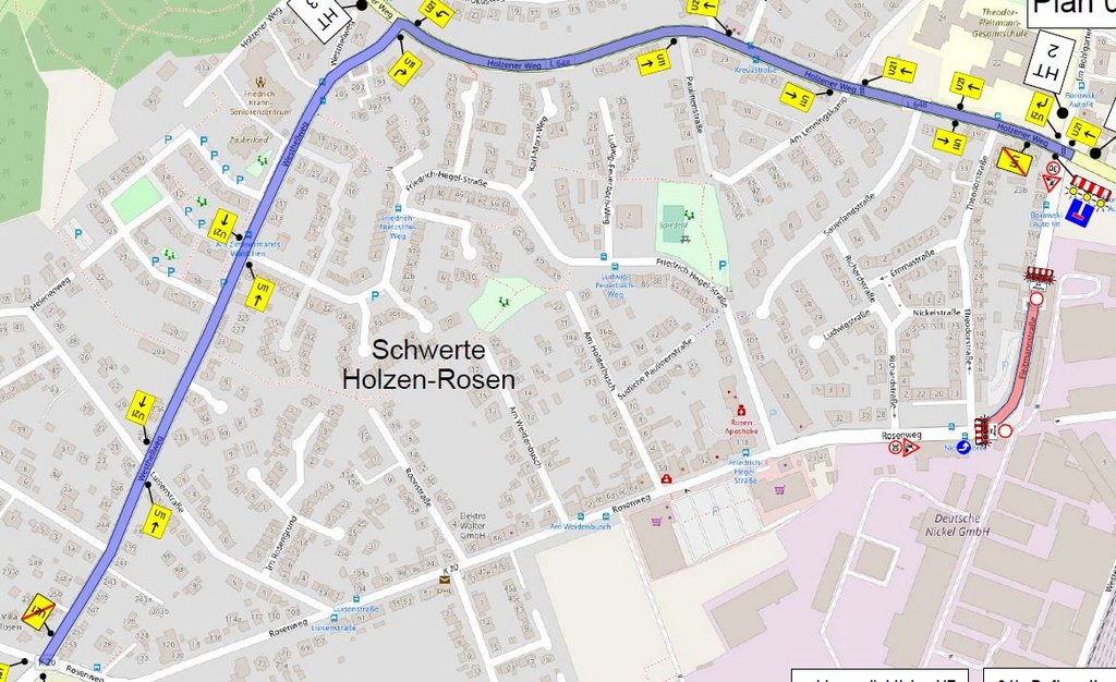 Fleitmannstraße: Bauarbeiten dauern bis zum 6. Dezember