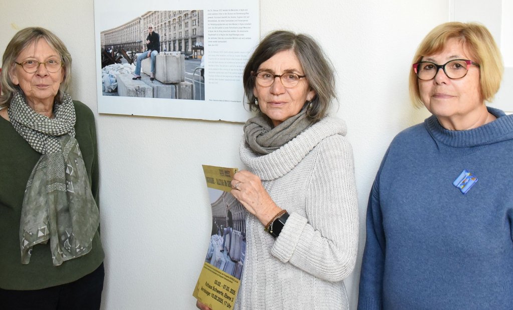 Ausstellung im Rathaus: Ukraine – Alltag im Krieg