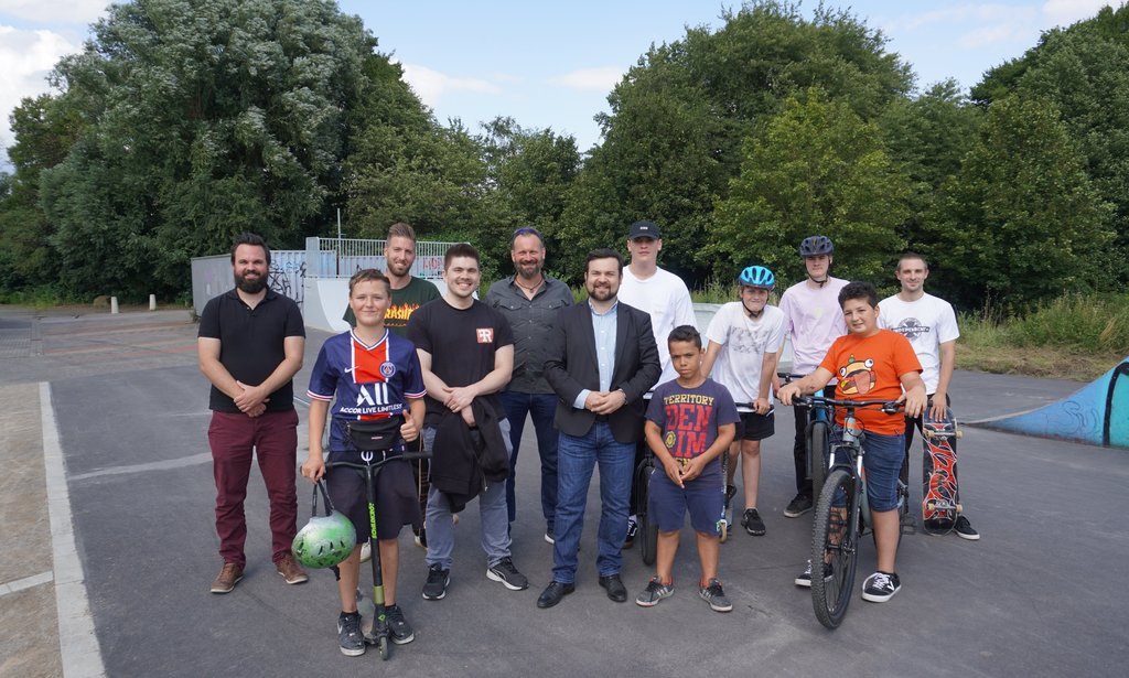 Skateranlage in Schwerte erneuert und eröffnet