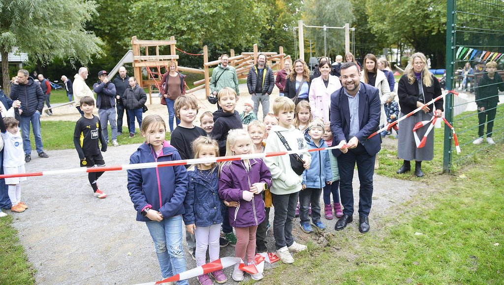 Spielplatz Friedrich-Hegel-Straße eingeweiht