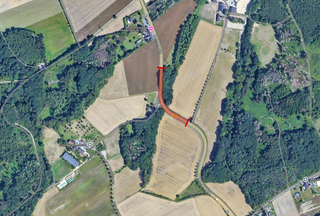 Oberflächensanierung: B236 in Ergste voll gesperrt