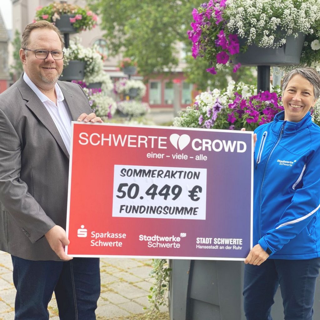 Schwerte Crowd freut sich über den Erfolg der Sommeraktion