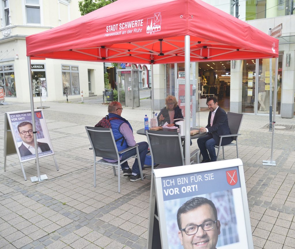 Sprechstunden in der Innenstadt und den Ortsteilen