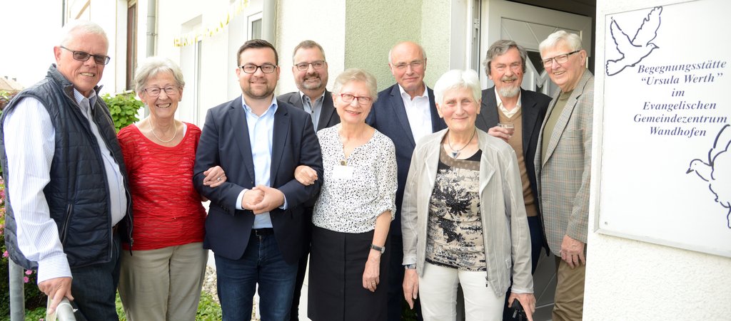 Bürgermeister gratuliert zum Geburtstag der Begegnungsstätte Ursula Werth