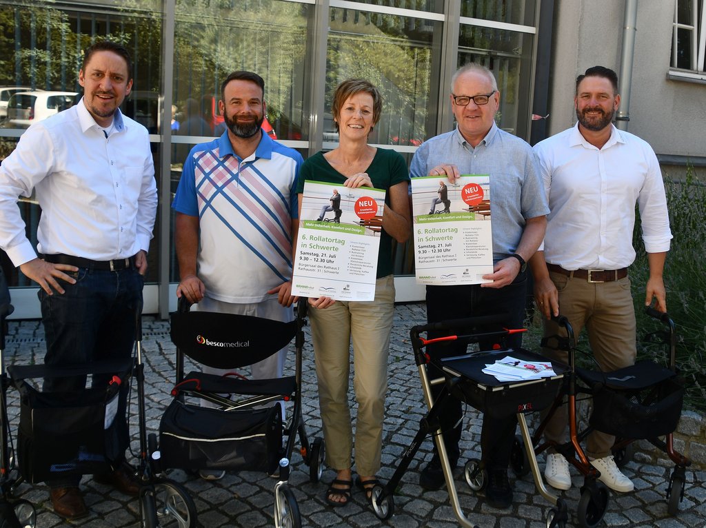 Sechster Rollator-Tag mit kostenlosem Rollatorcheck in Schwerte Foto