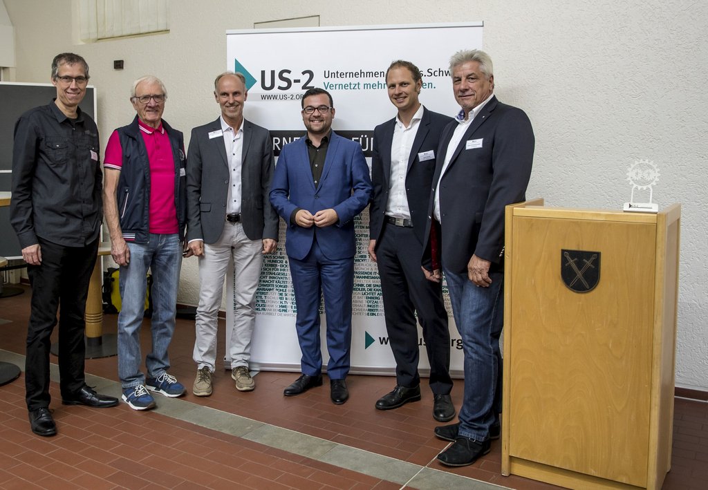 Unternehmerinitiative "US-2" war zu Gast im Rathaus