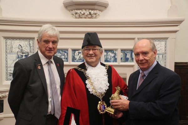 Foto: Die Friedenstaube ist in Hastings gelandet.