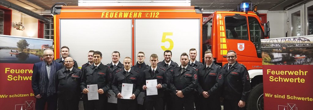 Jahresdienstbesprechung: Einsatzrekord der Feuerwehr Ergste