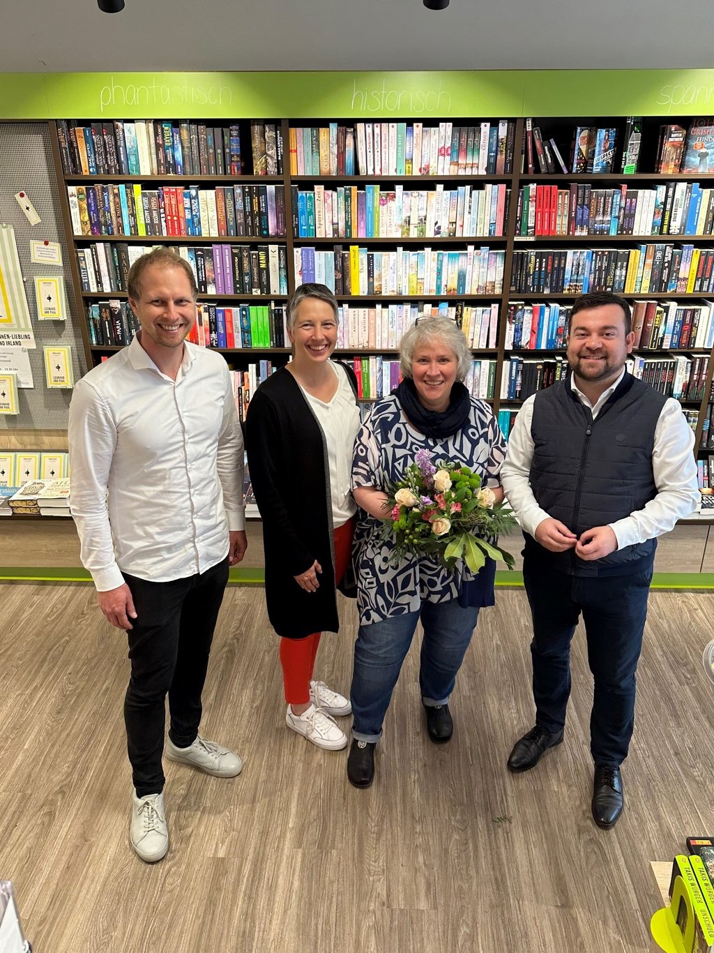40 Jahre Ruhrtal Buchhandlung: Viele Gratulationen und ein Literaturpfad