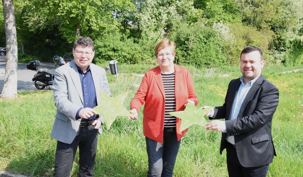 Der zweite Stern ist da: Klimagarten in Wandhofen vor der Realisierung