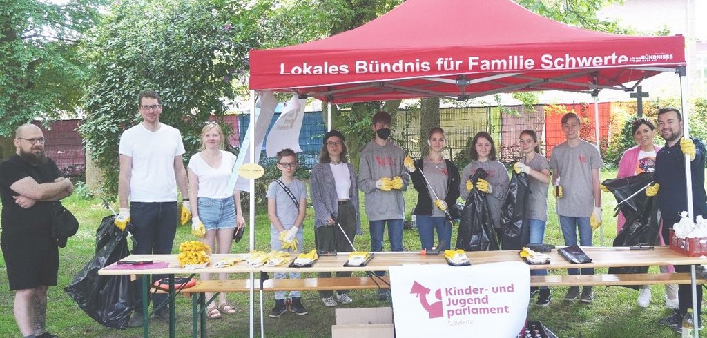Kinder- und Jugendparlament veranstaltet Clean Up Aktion
