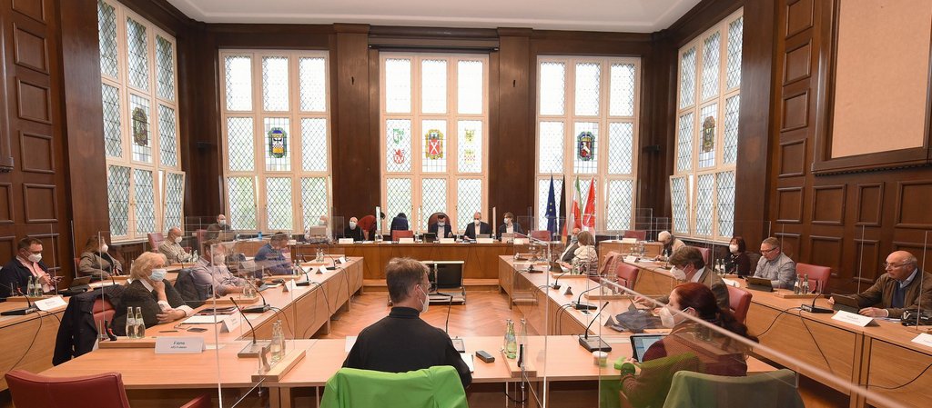 Alter Ratssaal erstrahlt in neuem Glanz