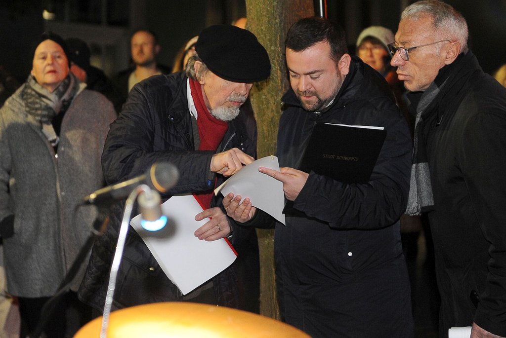 Gedenkfeier als Mahnung gegen Verfolgung und Antisemitismus