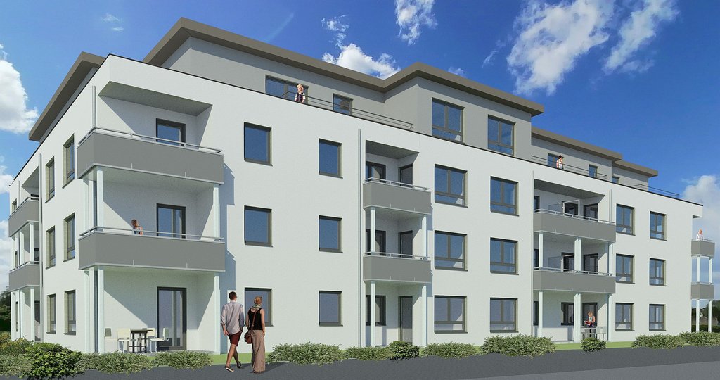 28 neue Wohnungen entstehen an der Sonnenstraße