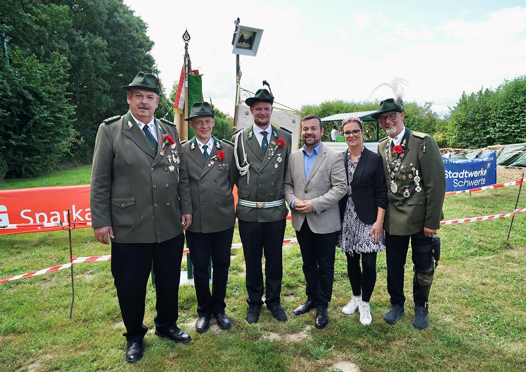 Frank Blum gewinnt erneut das Königsschießen vom BSV Geisecke/Lichtendorf