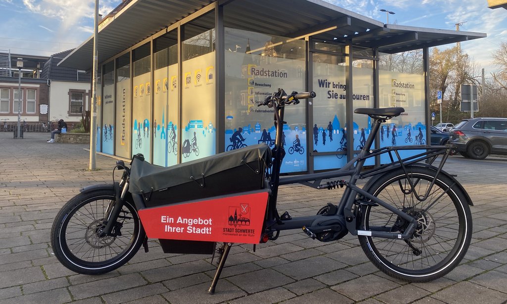 Schwertes „RuhrRad“: Ein Lastenrad zum Ausleihen