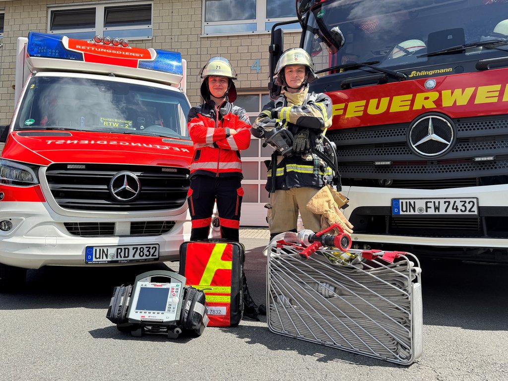 Nachwuchs gesucht: Ausbildungsplätze bei der Feuerwehr Schwerte – Bewerbung bis 31.07.2025