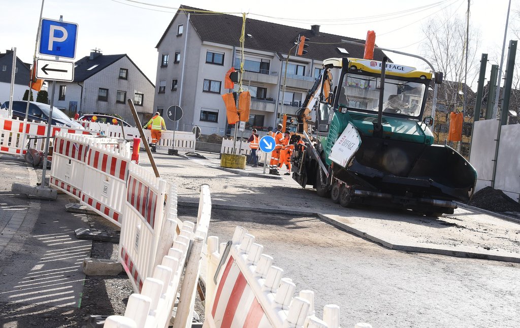 Verkehrliche Verbesserungen: Bergstraße wird wieder geöffnet