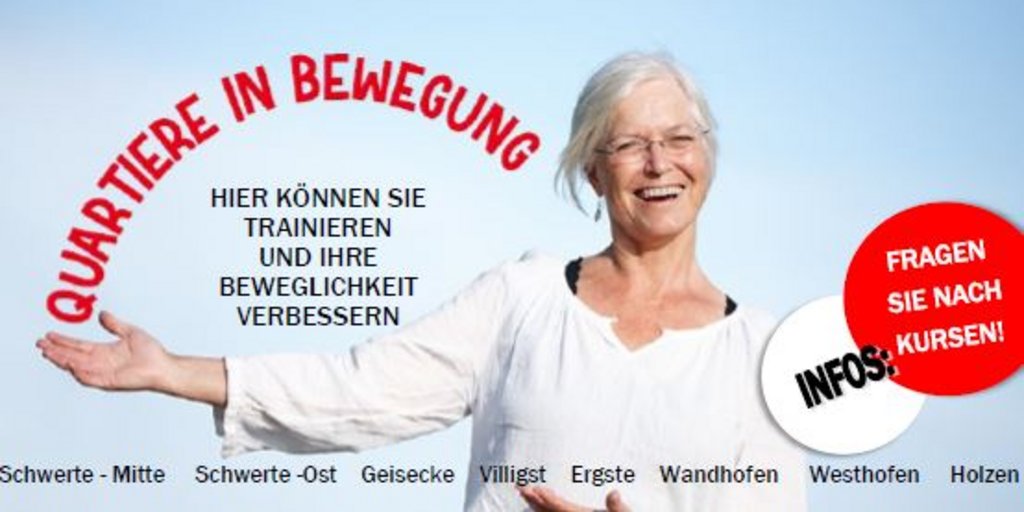 Quartiere in Bewegung: Ältere Menschen testen Alltagsfitness