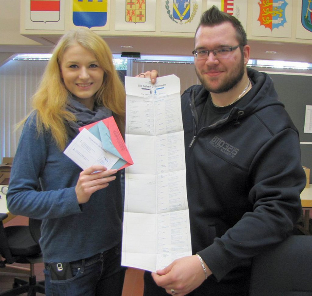 Rund 300 Helferinnen und Helfer sind am Wahlsonntag im Einsatz Foto