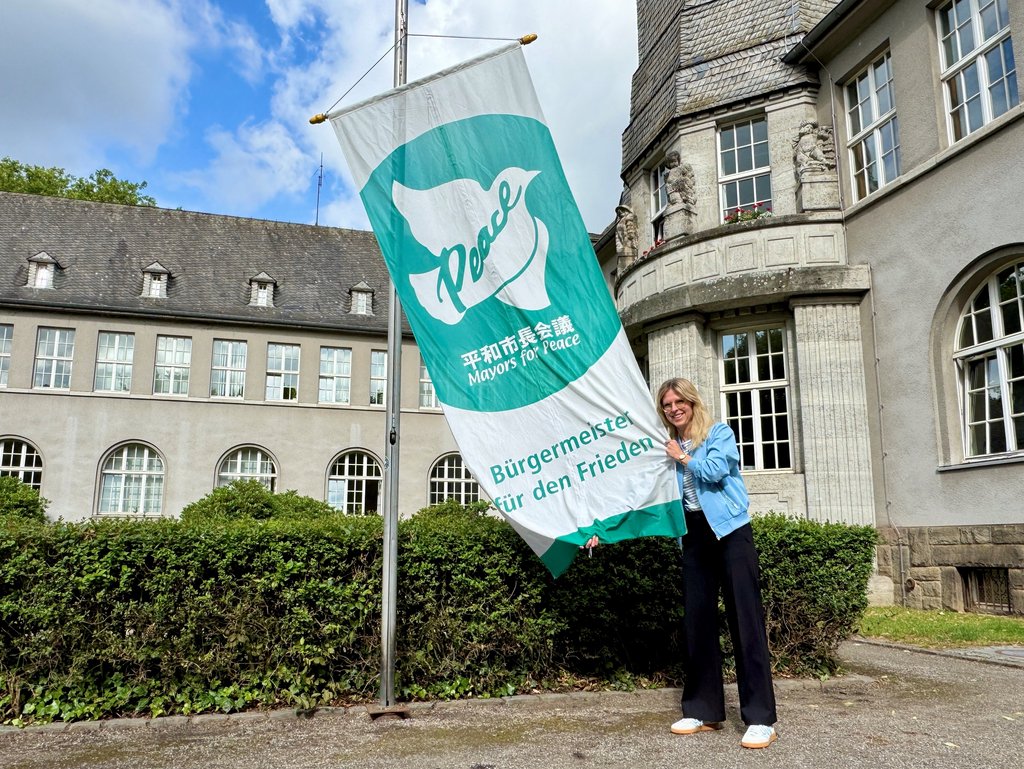 Flaggentag der Mayors for Peace