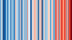 Grafik: Warming stripes