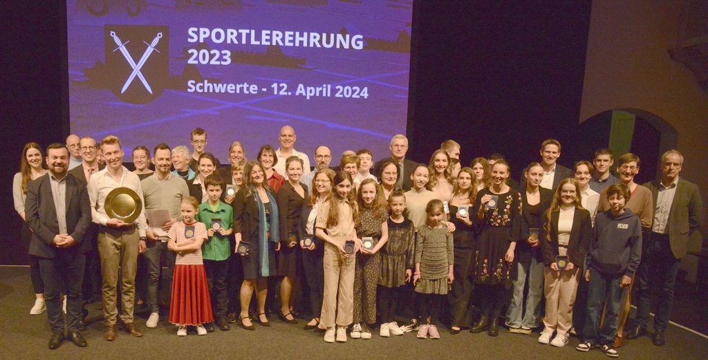 Stimmungsvolle Sportlerehrung der Stadt Schwerte