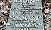 Foto Gedenktafel KZ Außenlager Buchenwald