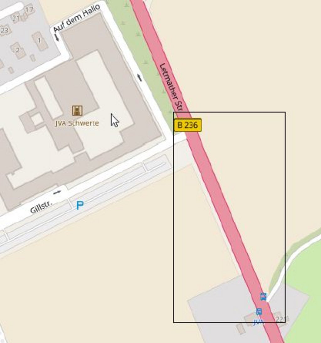 Letmather Straße halbseitig gesperrt