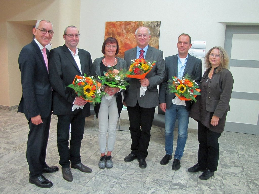 Karl Ernst Röller verabschiedet - Drei Jubilarehrungen