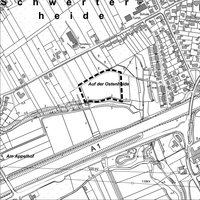 Übersichtsplan mit Grenze des Änderungsbereiches