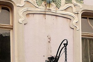 Mährstraße 11, Detailaufnahme