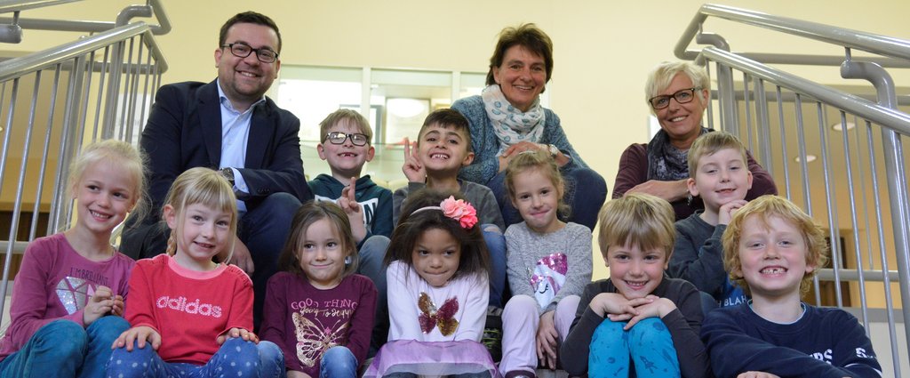 Vorschulkinder aus dem Pauluskindergarten besuchten das Rathaus