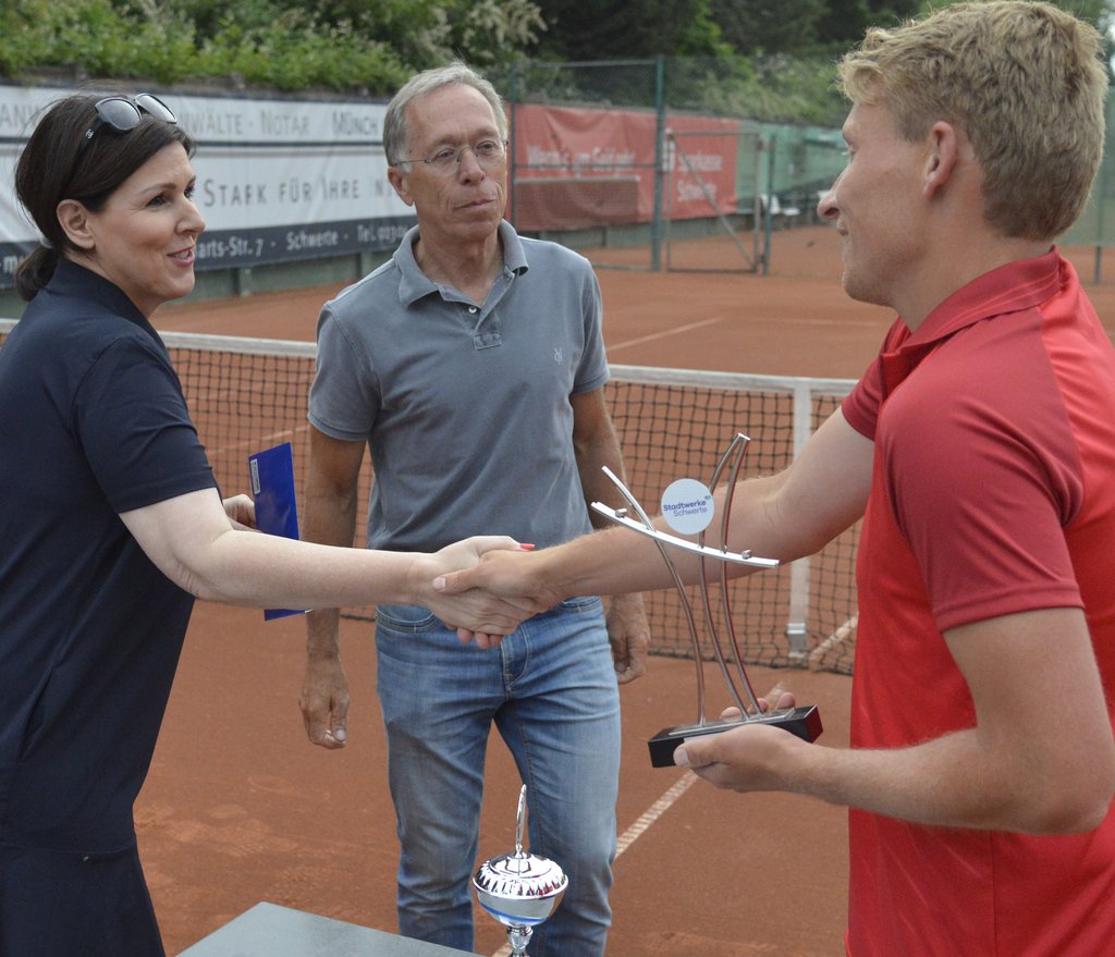 Stadtmeisterschaft: Gutes Tennis, außerordentliches Ehrenamt