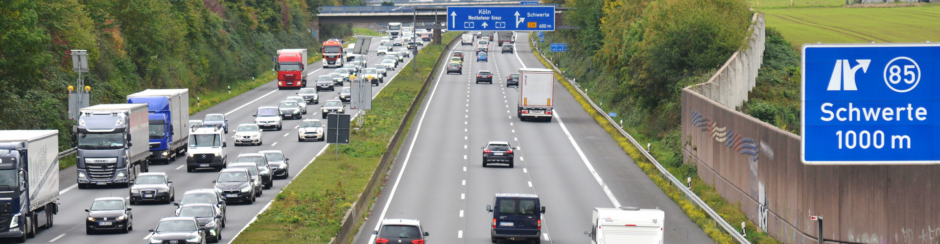 Bundesautobahn 1 - Foto Stadt Schwerte/I. Rous