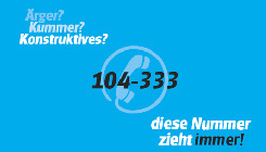 Grafik und Link zum Beschwerdemanagement