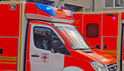 Foto Krankentransportwagen